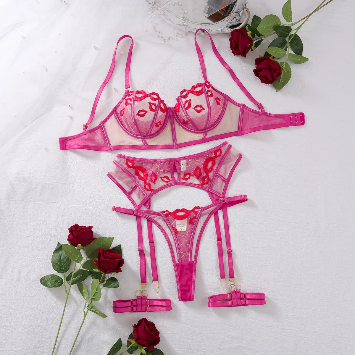 Livia's | 3-piece Lingerie Set