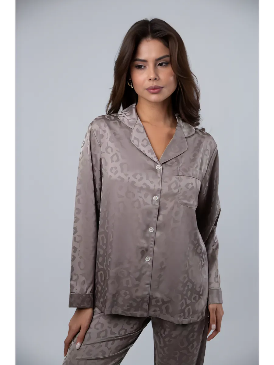 Samira | Satin Pajama Set