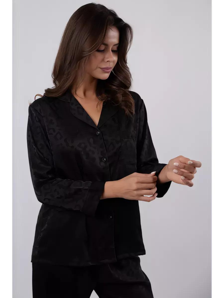 Leona | Satin-Pyjama Set